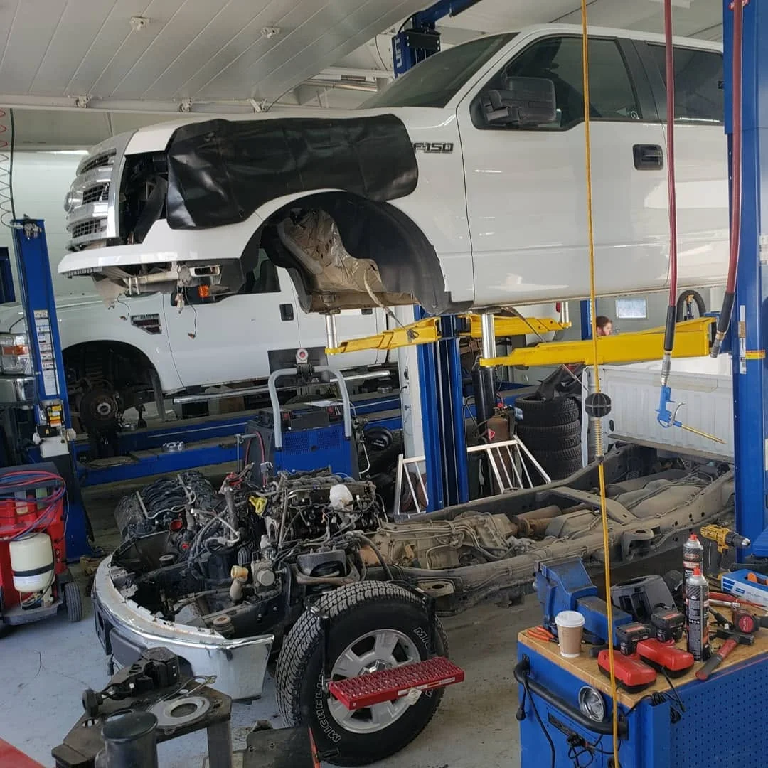 Major truck repair at Western Gas and Diesel